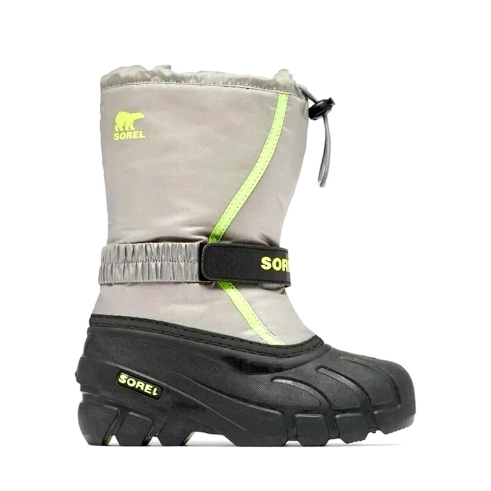 Sorel Kids' Flurry Water And Wind Resistant Snow Winter Boots - Picture 2 of 13
